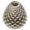 Large Silver Pinecone Candl Holder Accessories Hill Interiors 