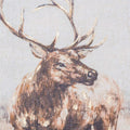 Large Stag On Cement Board With Frame Accessories Hill Interiors 