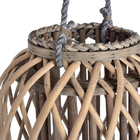 Large Standing Wicker Lantern Accessories Hill Interiors 