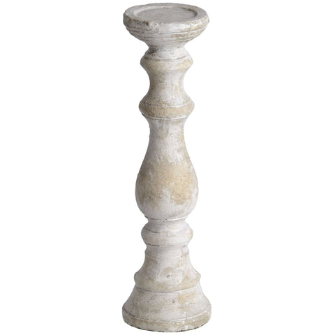 Large Stone Candle holder Accessories Hill Interiors 
