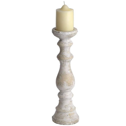 Large Stone Candle holder Accessories Hill Interiors 