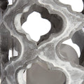 Large Stone Effect Patterned Candle Holder Accessories Hill Interiors 