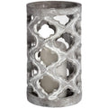 Large Stone Effect Patterned Candle Holder Accessories Hill Interiors 