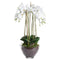 Large White Orchid In Glass Pot Accessories Hill Interiors 