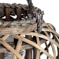 Large Wicker Basket Lantern Accessories Hill Interiors 