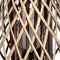 Large Wicker Bulbous Lantern Accessories Hill Interiors 