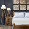 Large Wooden Tripod Lamp Lighting Hill Interiors 