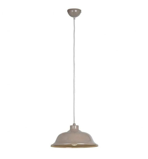 Laughton Pendant Light Slate Grey Lighting Regency Studio 