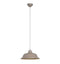 Laughton Pendant Light Slate Grey Lighting Regency Studio 