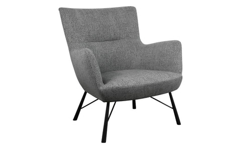 Lawson Armchair - Grey Armchairs Distinction Furniture 
