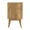 Leaf Screen Printed Bedside Sleeping Artisan Furniture 