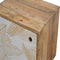 Leaf Screen Printed Bedside Sleeping Artisan Furniture 
