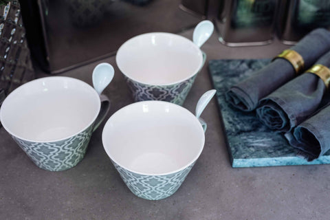 Lene Bjerre - Abella Cup with Spoon Tableware Lene Bjerre 
