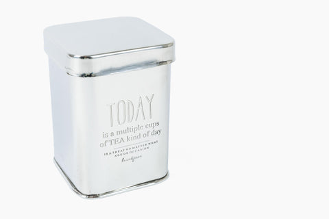 Lene Bjerre - Cosine Tea Jar - Silver Kitchen Storage Lene Bjerre 