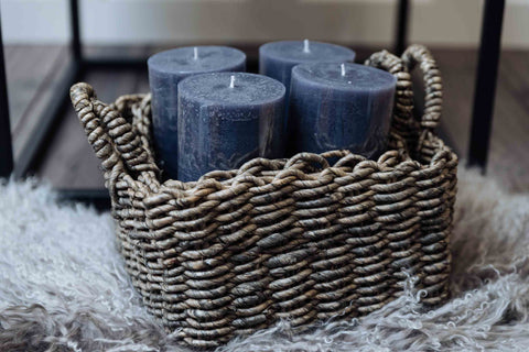 Lene Bjerre Faith Basket Set - Shadow Grey Basket Lene Bjerre 