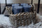 Lene Bjerre Faith Basket Set - Shadow Grey Basket Lene Bjerre 
