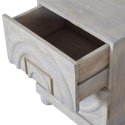 Leonardo Bedside Sleeping Artisan Furniture 