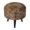 Leopard Nordic Style Footstool Living Artisan Furniture 