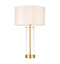 Lessina Table Lamp Brushed Brass Lighting Regency Studio 