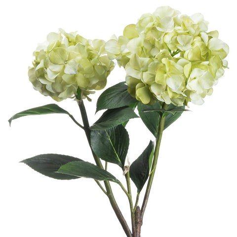 Light Green Oversized Hydrangea Spray Accessories Hill Interiors 
