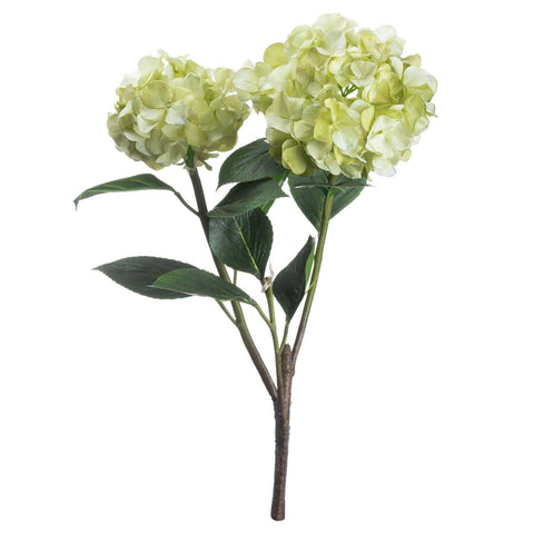 Light Green Oversized Hydrangea Spray Accessories Hill Interiors 