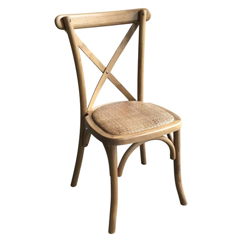 Light Oak Cross Back Bar Stool Dining Hill Interiors 