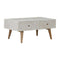 Light Taupe Floral Bone Inlay Coffee Table Living Artisan Furniture 