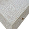 Light Taupe Floral Bone Inlay Coffee Table Living Artisan Furniture 