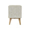 Light Taupe Floral Bone Inlay Media Unit Living Artisan Furniture 