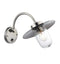 Lincoln Wall Light Polished Steel Lighting Regency Studio 