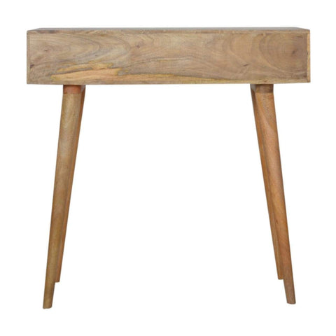 Line Carving Console Table Living Artisan Furniture 