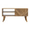 Line Carving Media Unit Living Artisan Furniture 