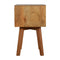 Line Grey Painted Bedside Sleeping Artisan Furniture 