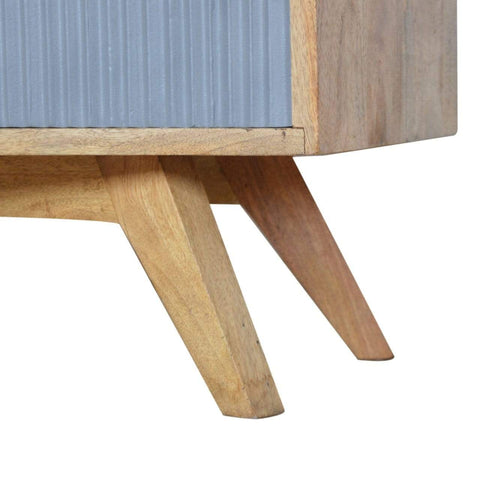 Line Grey Painted Media Unit Living Artisan Furniture 