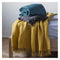 Linear Pleat Throw Chartreuse Accessories Regency Studio 