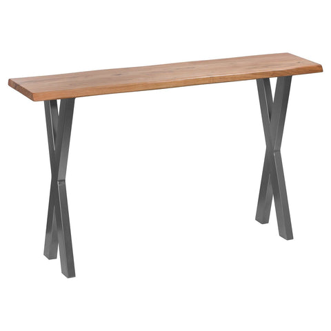 Live Edge Collection Large Console Table Living Hill Interiors 