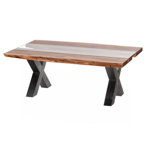 Live Edge Collection River Coffee Table Living Hill Interiors 