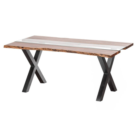Live Edge Collection River Dining Table Dining Hill Interiors 