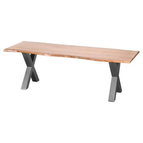 Live Edge Large Dining Table Dining Hill Interiors 