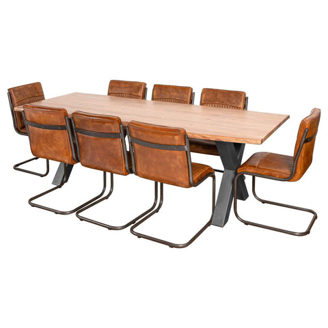 Live Edge Large Dining Table Dining Hill Interiors 