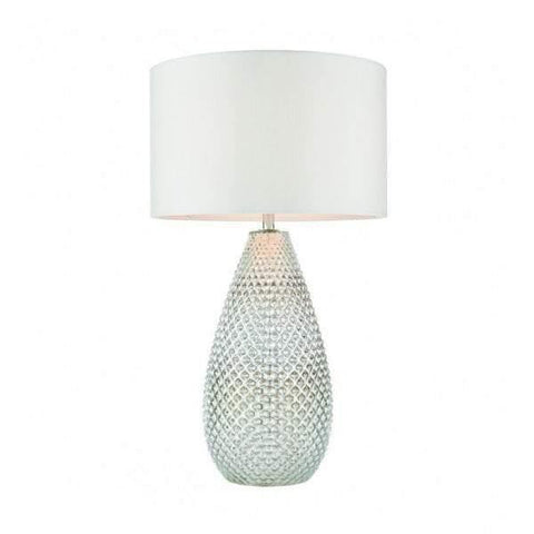 Livia Table Lamp Silver Mercury Lighting Regency Studio 