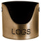Logs & Kindling Buckets + Matchstick Antique Bronze Accessories Hill Interiors 