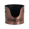 Logs & Kindling Buckets + Matchstick Holder Copper Finish Accessories Hill Interiors 