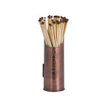 Logs & Kindling Buckets + Matchstick Holder Copper Finish Accessories Hill Interiors 