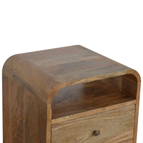 London Bedside with 2 Drawers Sleeping Artisan Furniture 