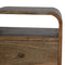 London Bedside with 2 Drawers Sleeping Artisan Furniture 