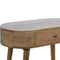 London Petite Console Table Living Artisan Furniture 