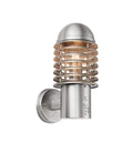 Louvre PIR Wall Light Brushed Steel Lighting Regency Studio 