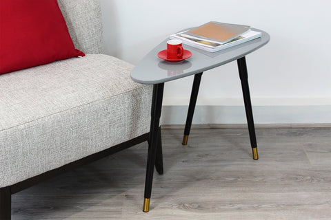 Luca Side Table - Grey Side Table Distinction Furniture 