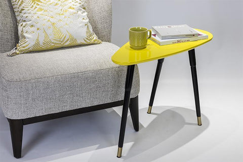 Luca Side Table - Yellow Side Table Distinction Furniture 